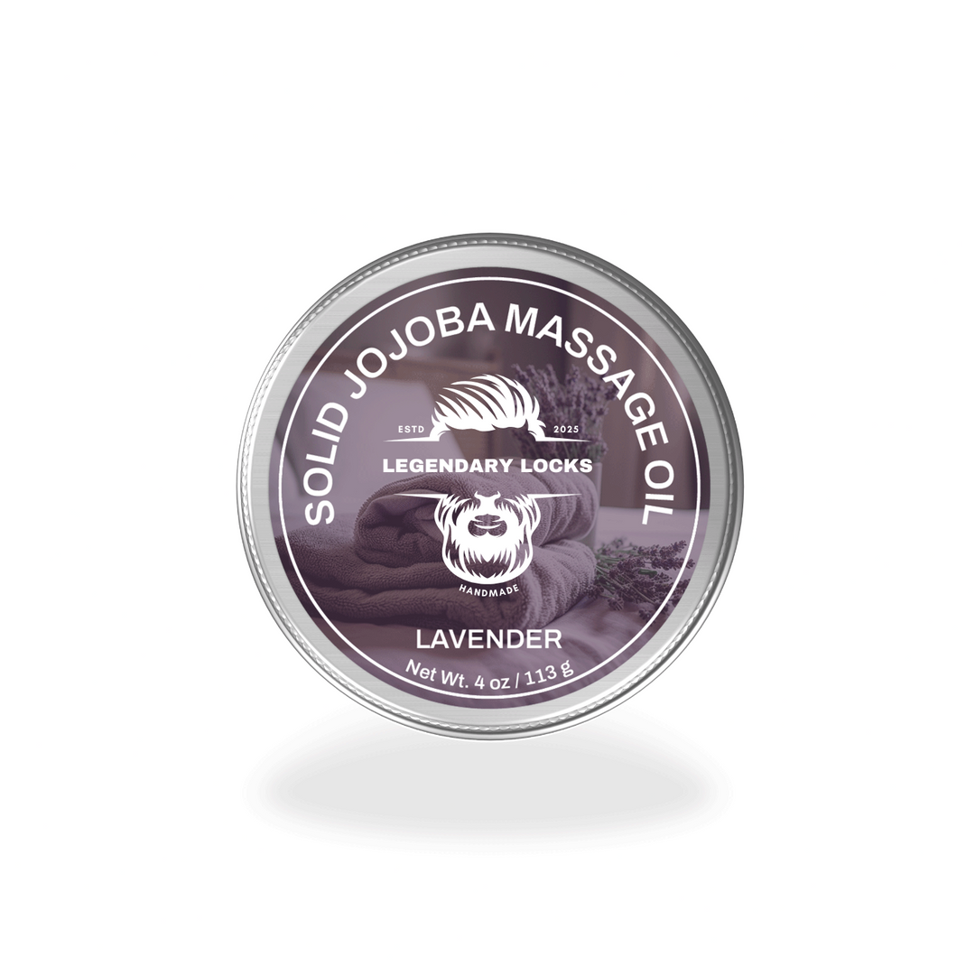 Lavender Solid Jojoba Massage Oil